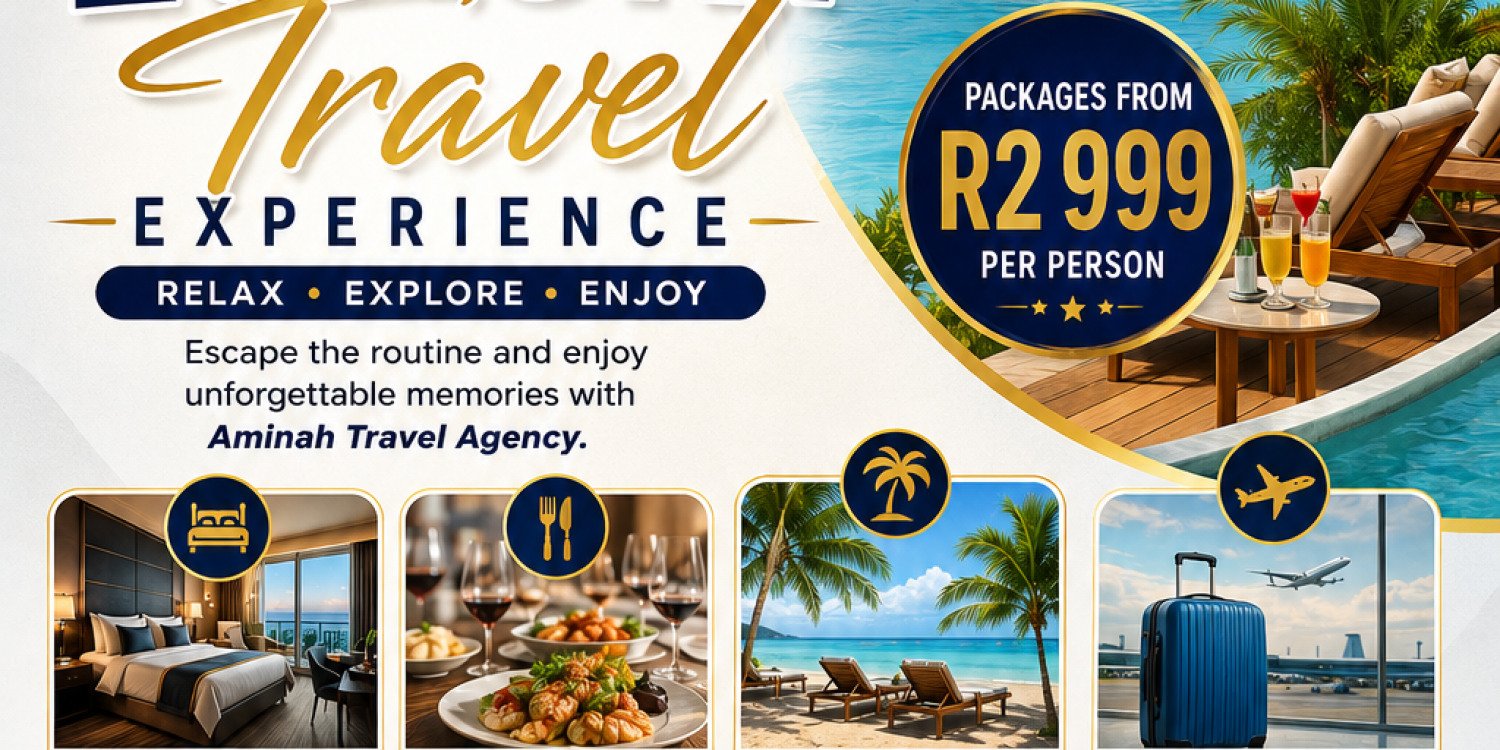 Sail into Elegance with Aminah Travel Agency 