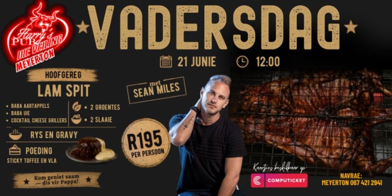 Vadersdag met Sean Miles