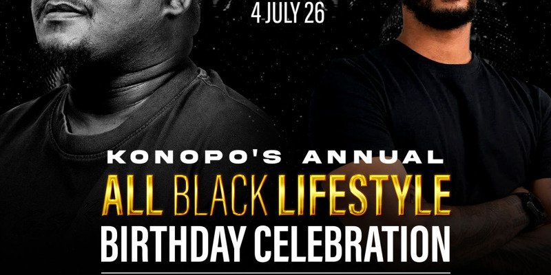 Konopo's Annual All Black Lifestyle Birthday Celebration 