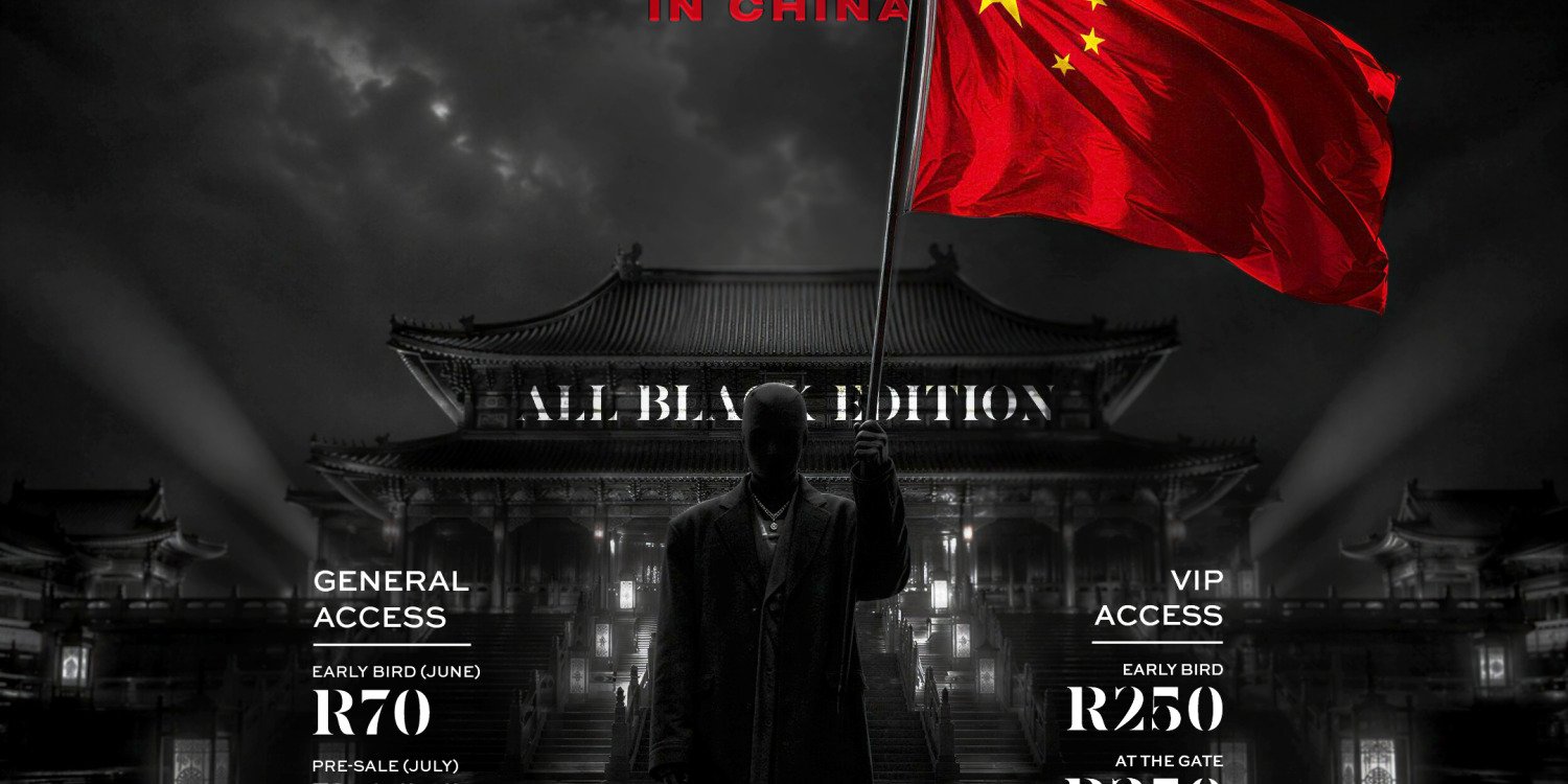 ONCE UPON A TIME IN CHINA ALL BLACK EDITION Music festival 