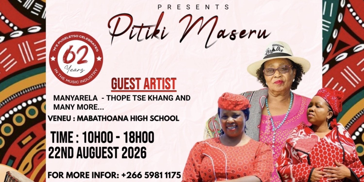 Pitiki with Mme Puseletso Seema 