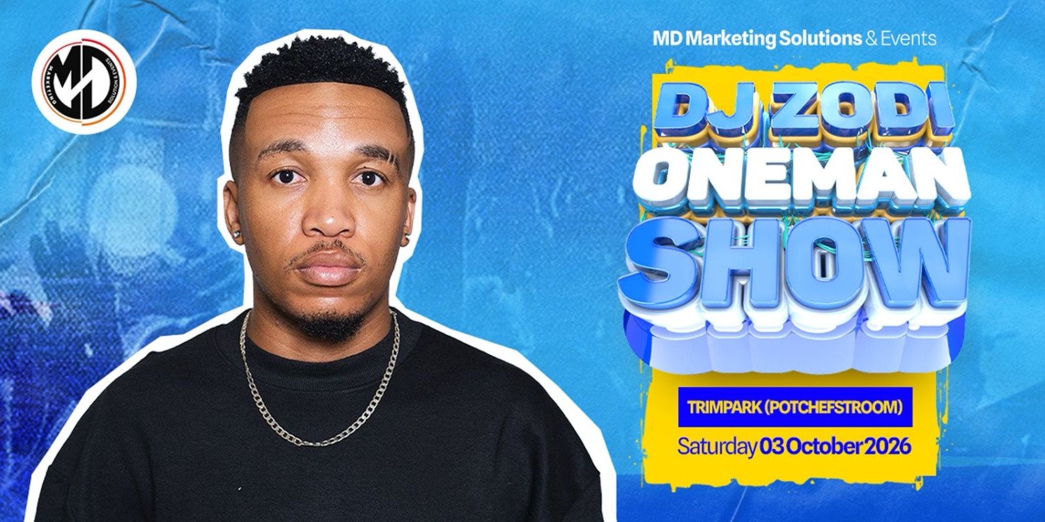 DJ ZODI ONE MAN SHOW 2026 - Computicket BoxOffice