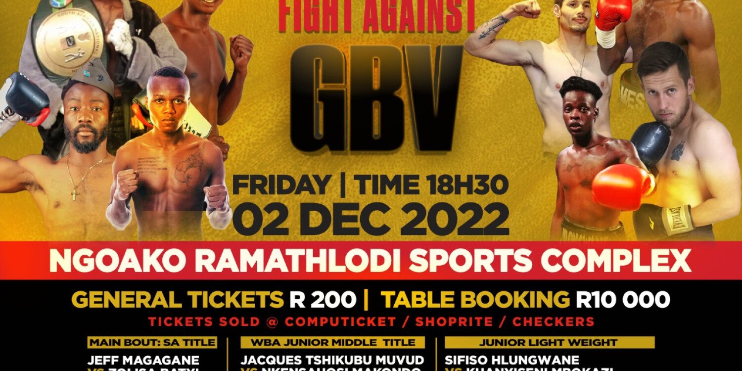 NO TO GBV BOXING NIGHT 