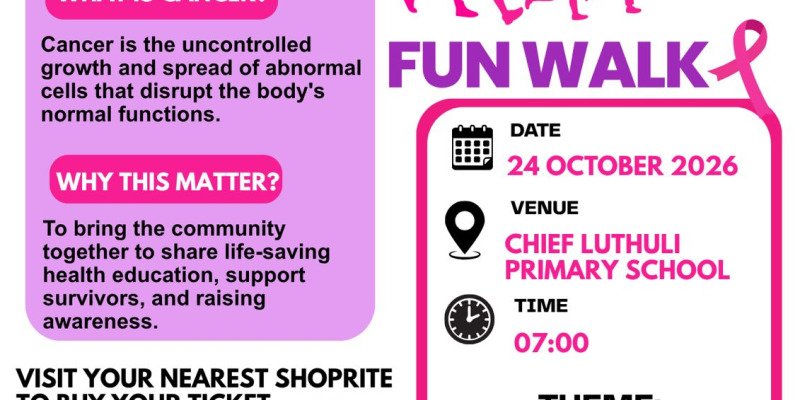 Cancer awareness fun walk/run