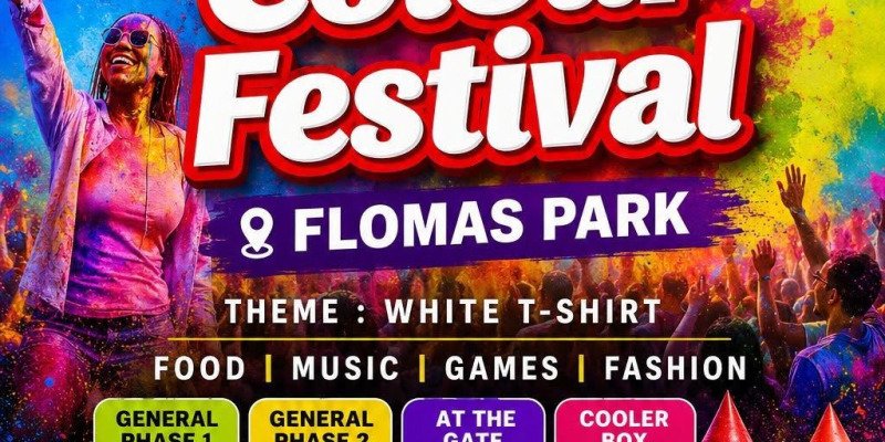Pienaar Colour festival 
