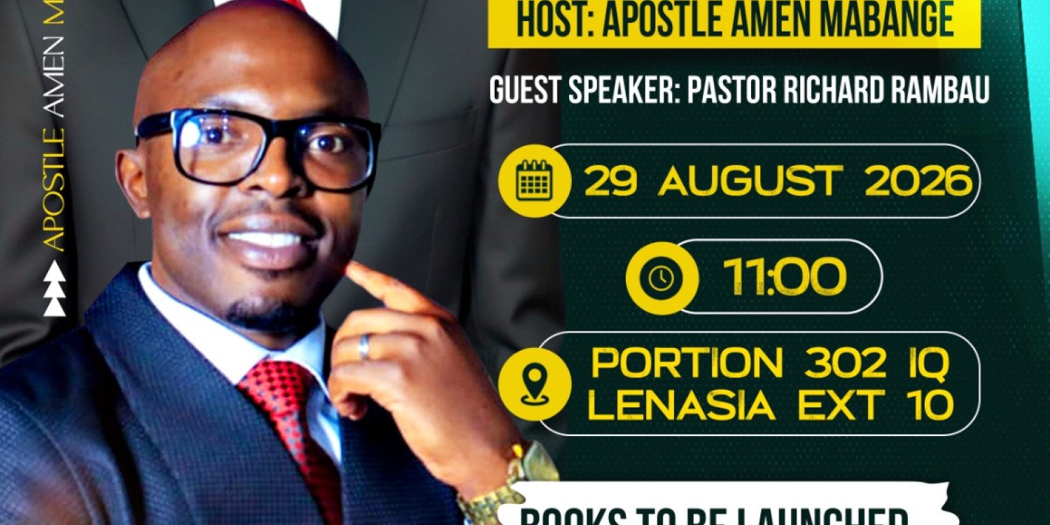 APOSTLE AMEN MABANGE BOOK LAUNCH