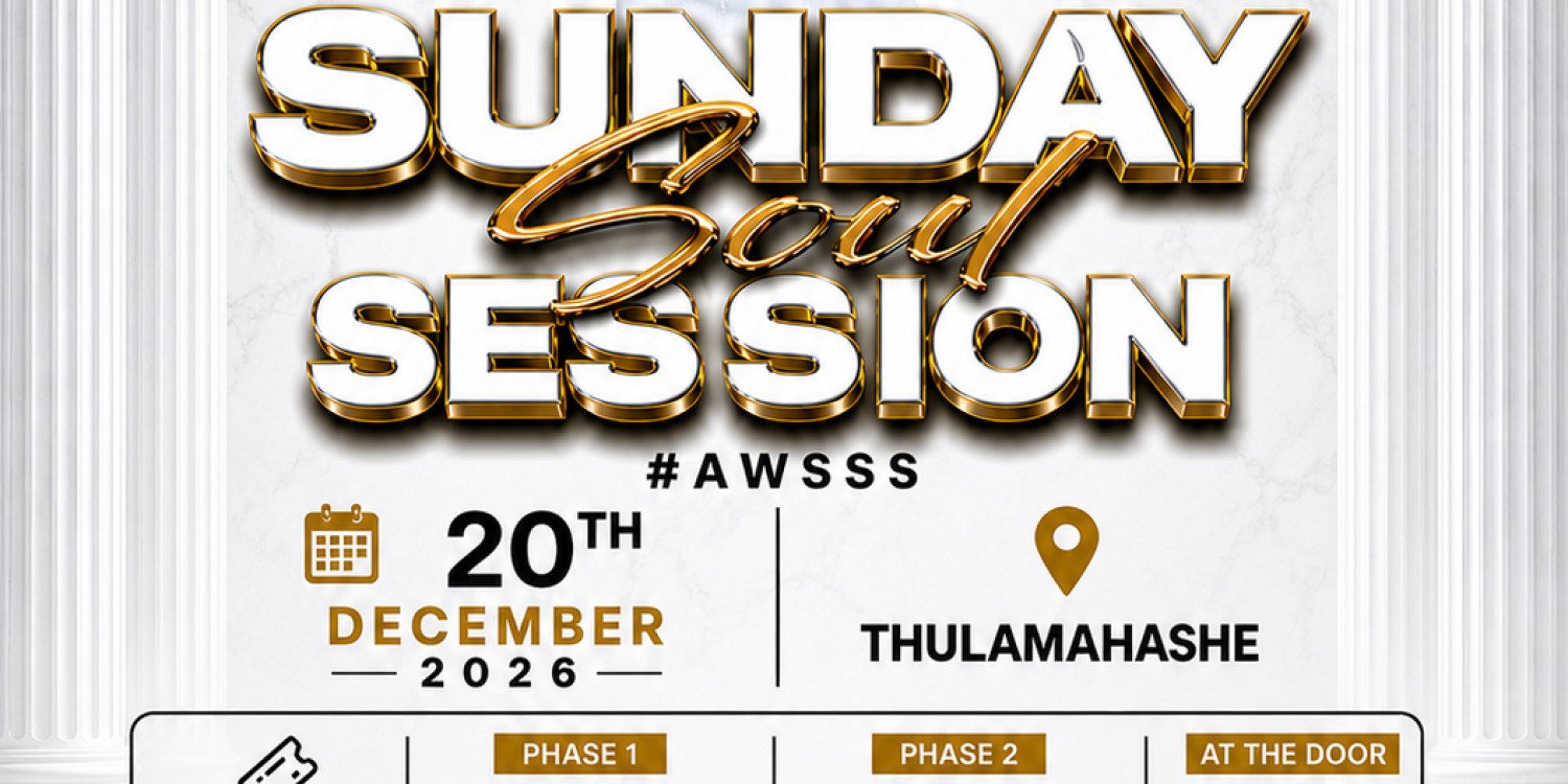 ALL WHITE SUNDAY SOUL SESSION 