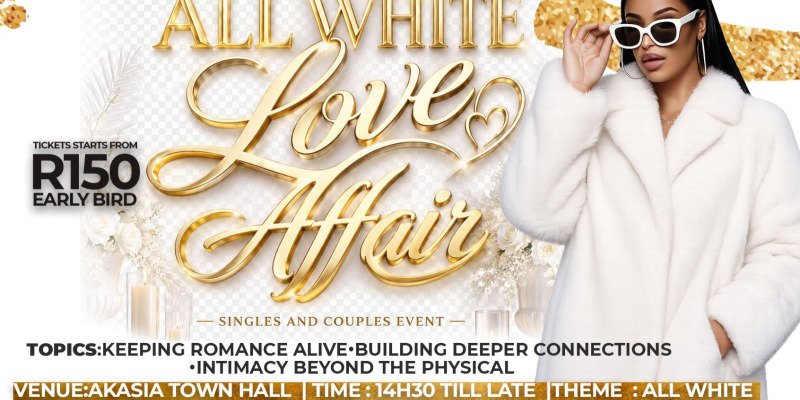 All White Love Affair - Singles and Couples Event 