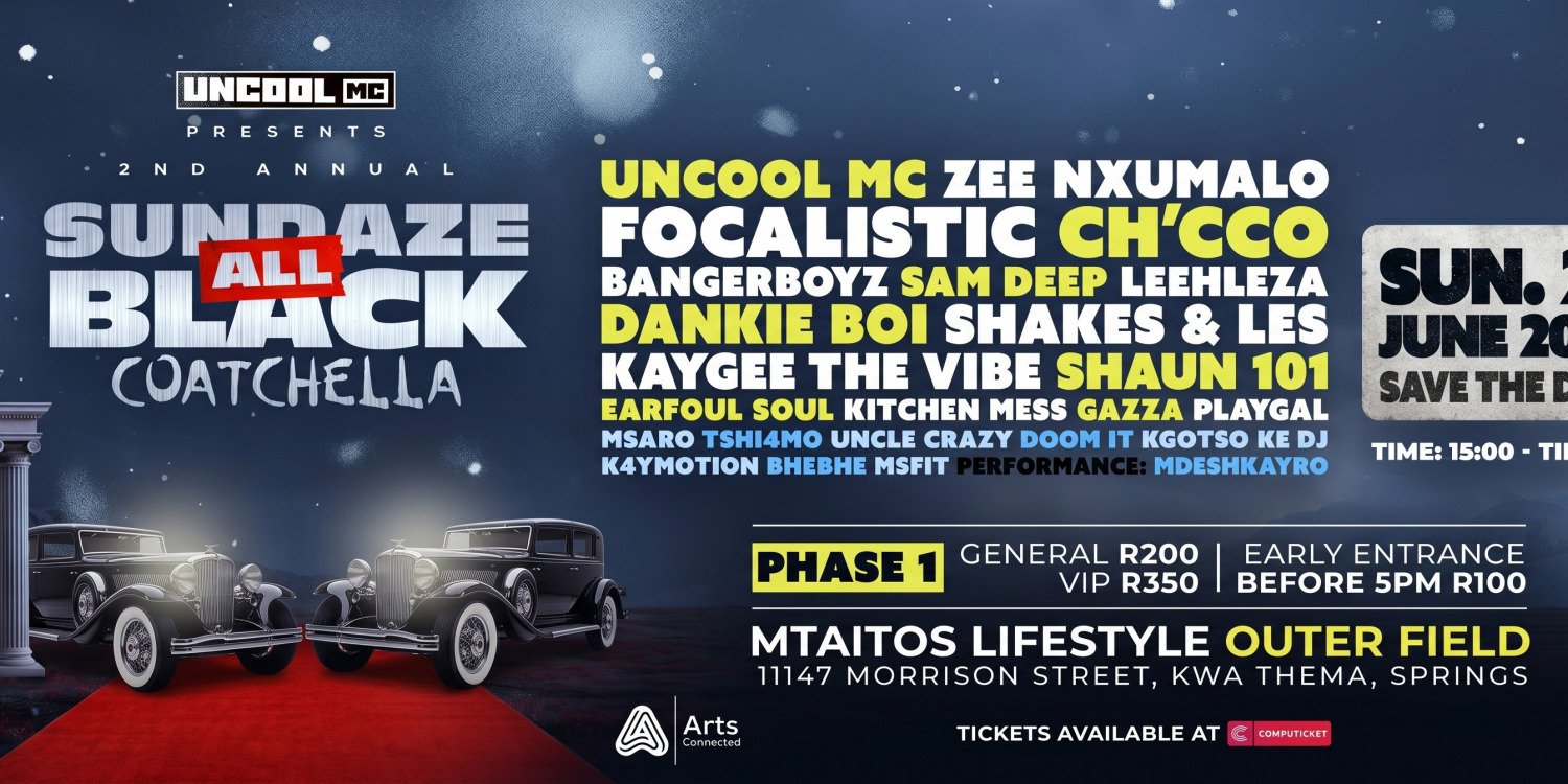 SUNDAZE ALL BLACK “COATCHELLA”