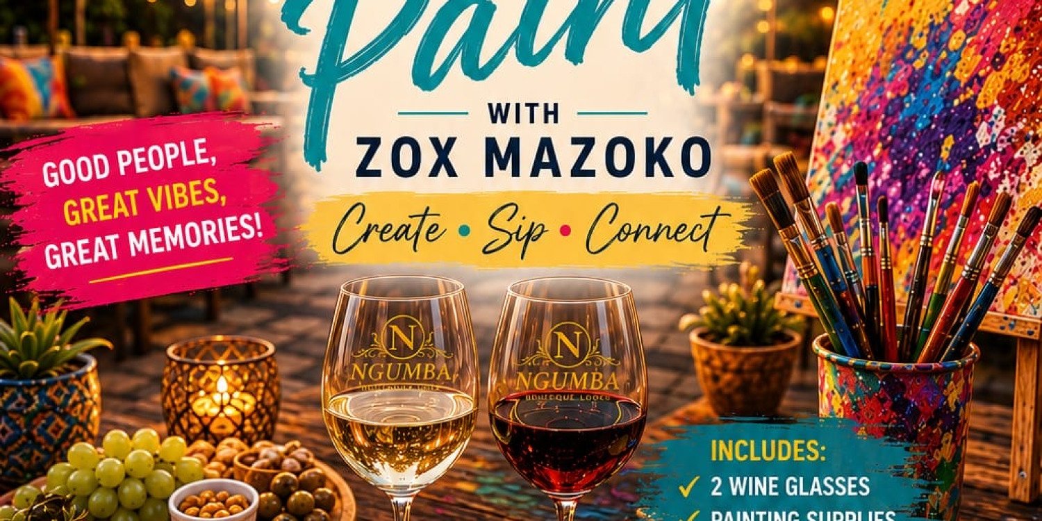 Sip & Paint with Zox Mazoko