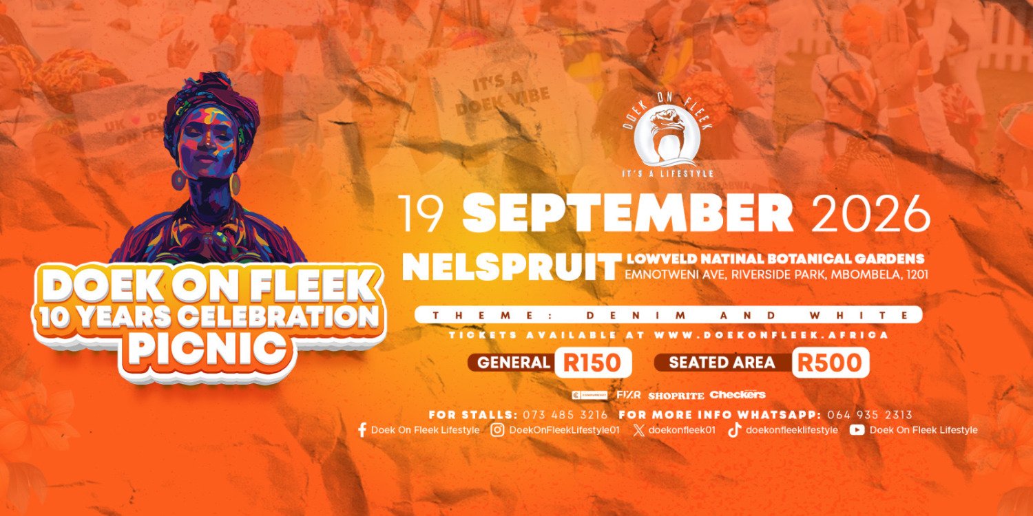 Doek On Fleek Picnic Nelspruit 