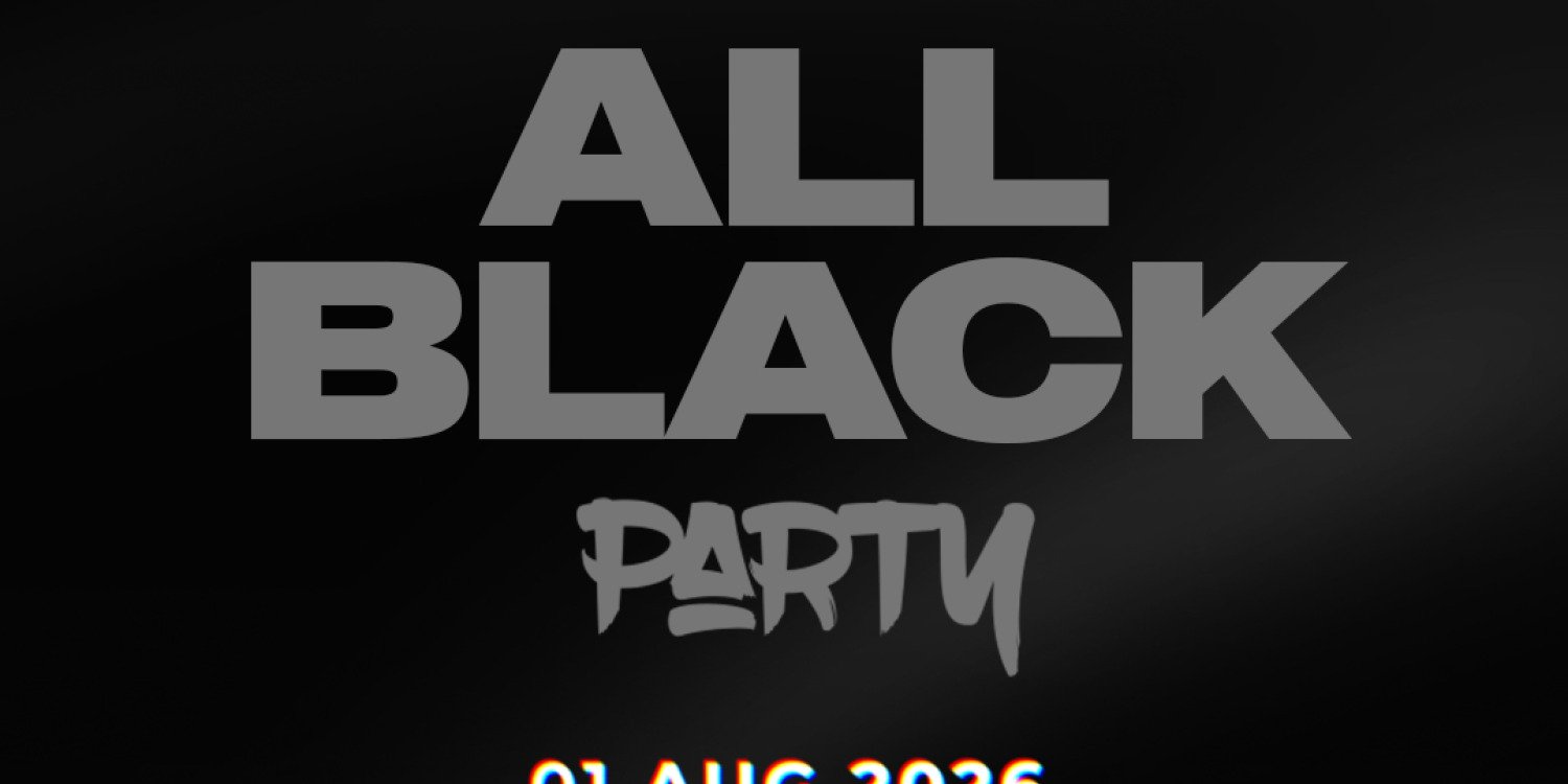 Pluto Café ALL BLACK PARTY