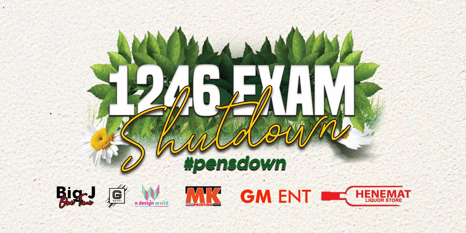 1246 Exam Shutdown (Pensdown)