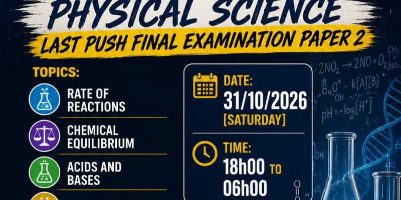 NSCfinalexam2026 physical science p2 last push crossnight 