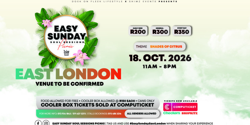 Easy Sunday Soul Sessions Picnic East London