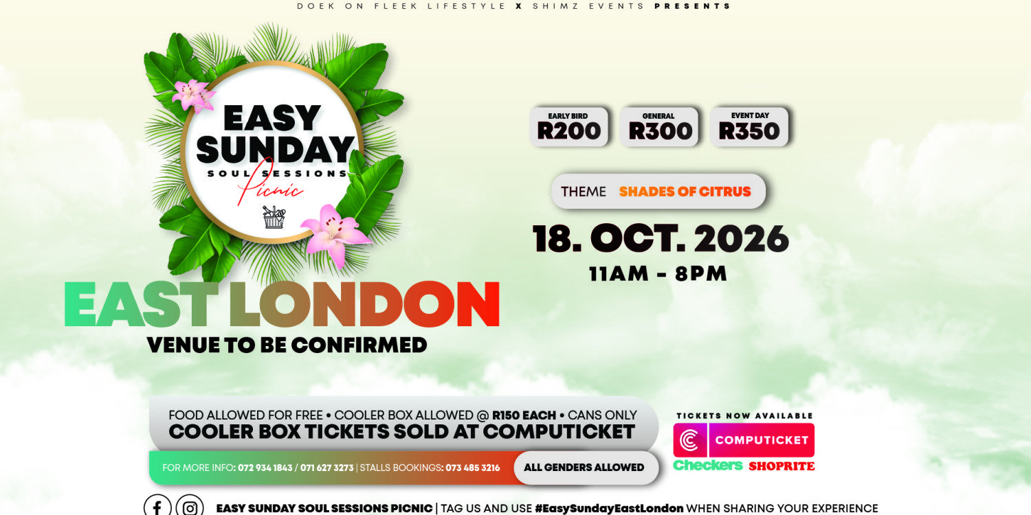 Easy Sunday Soul Sessions Picnic East London