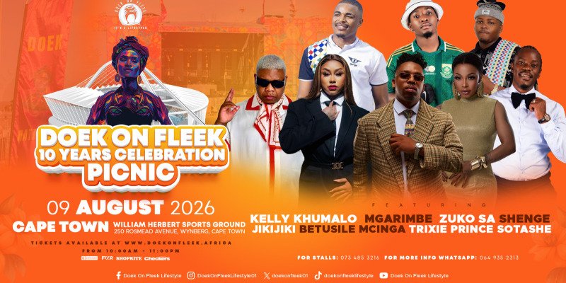 Doek On Fleek 10 Year Celebration Cape Town