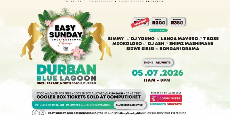 Easy Sunday Soul Sessions Picnic Durban
