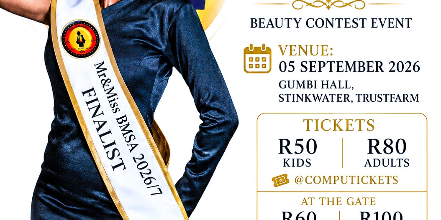 MR AND MISS BLACK MAN SA 2026
