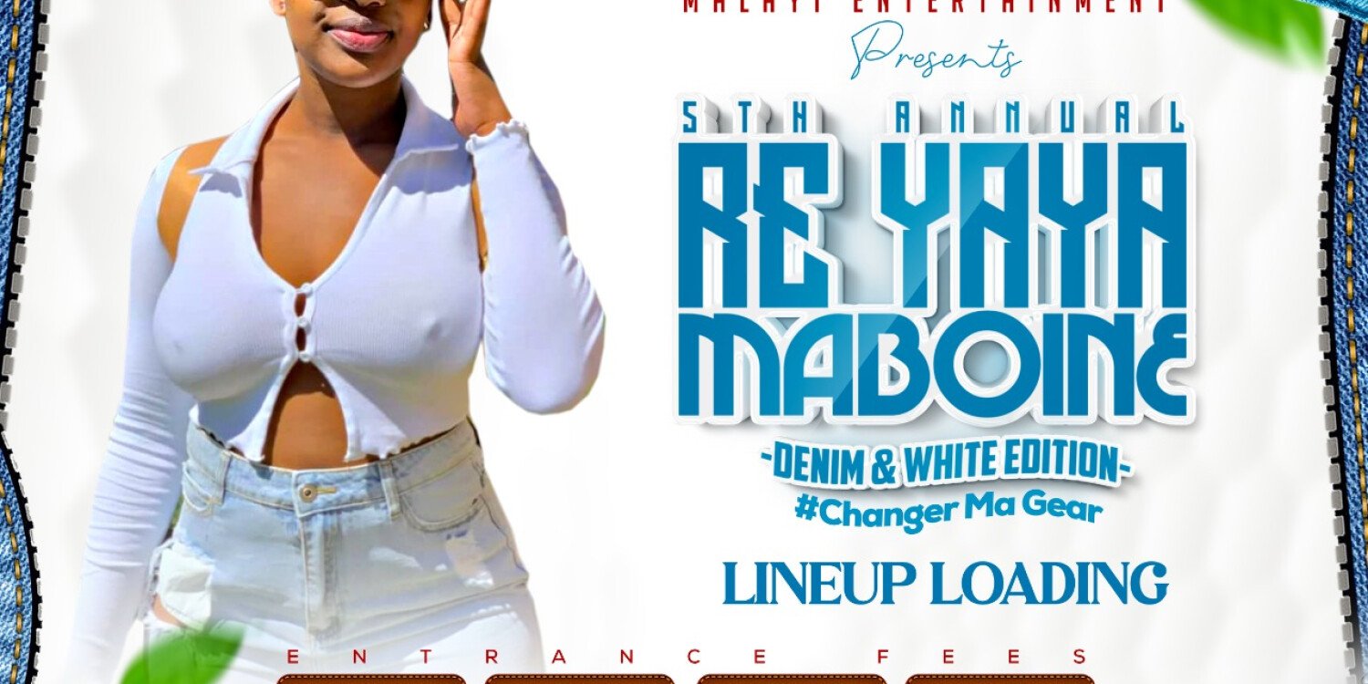 RE YAYA MABOINE (Denim&White Edition) - Copy Event