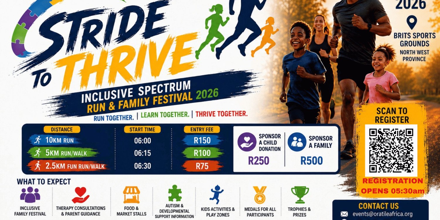 STRIDE To THRIVE – SPECTRUM RUN FAMILY FESTIVAL