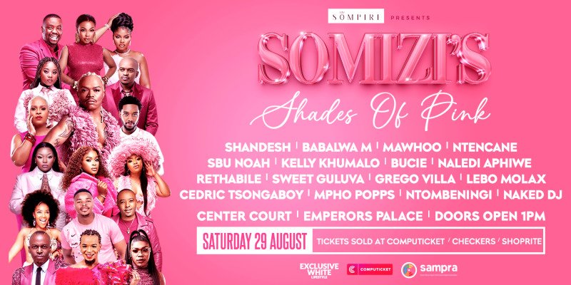 Somizi’s Shades Of Pink