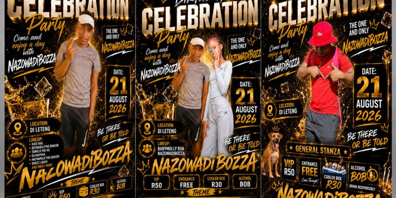 NAZOWADIBOZZA 's birthday celebration 