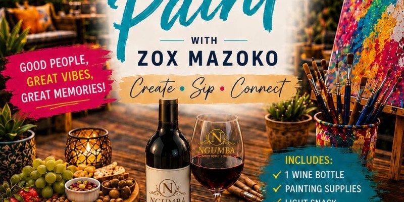 Sip & Paint with Zox Mazoko