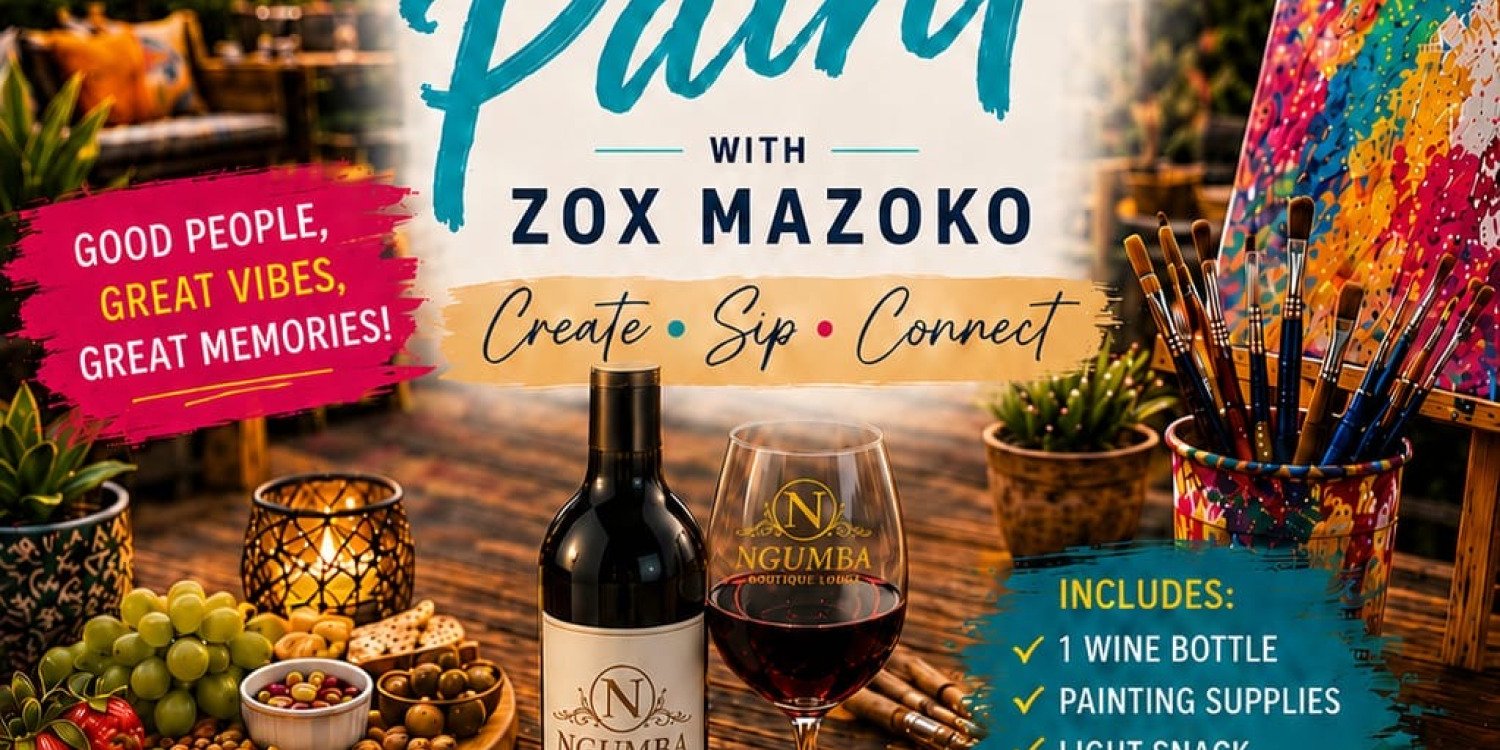 Sip & Paint with Zox Mazoko