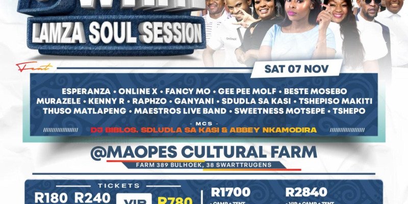 Denim & White Lamza Soul Session
