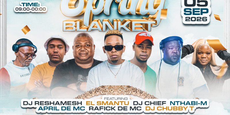 All White Spring Blanket