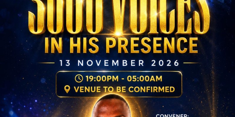 3 000 VOICES IN HIS PRESENCE 