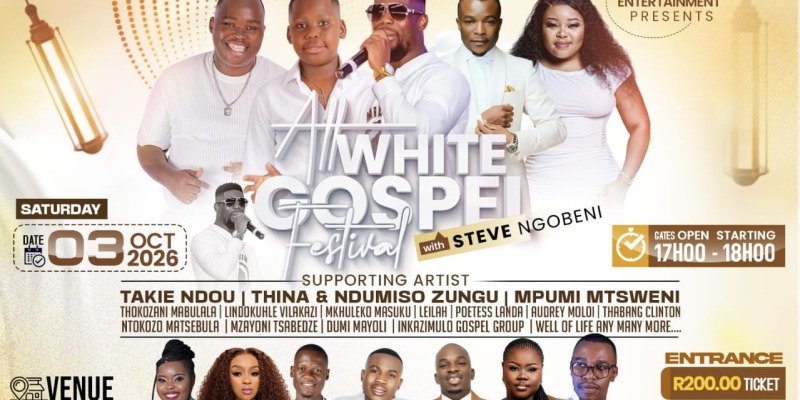 ALL WHITE GOSPEL FESTIVAL ONE MAN SHOW 
