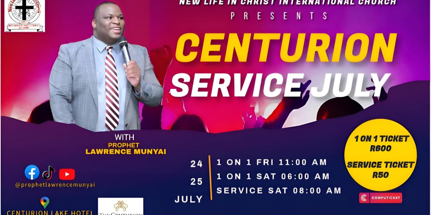 Saturday 25 July 1on1 With Prophet Lawrence Munyai