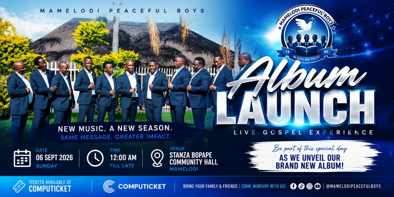 Mamelodi Peaceful Boys Album Launch