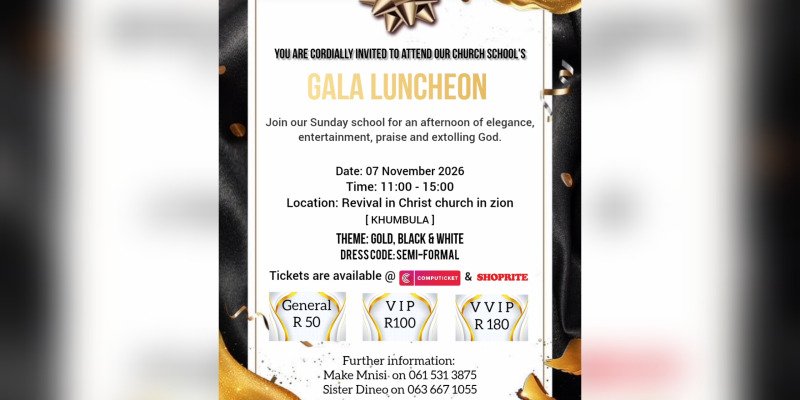 Gala luncheon