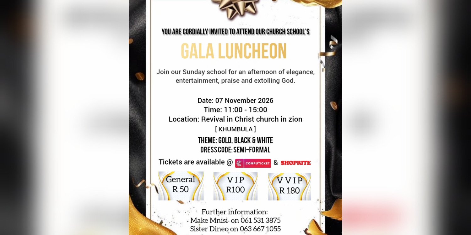 Gala luncheon