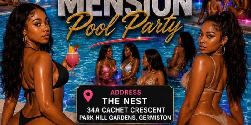 200 Girls Mansion Pool Party