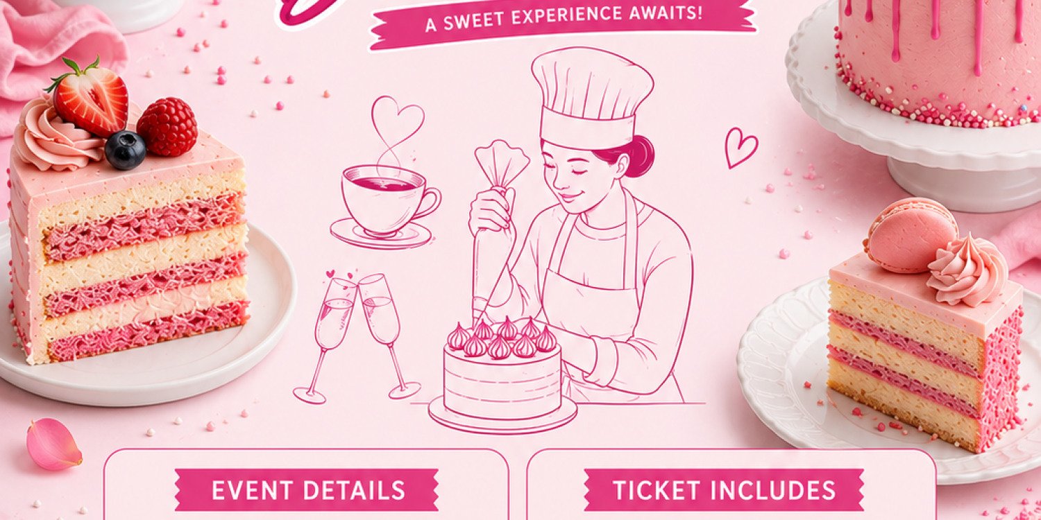 Sip and Cake Decorate 
