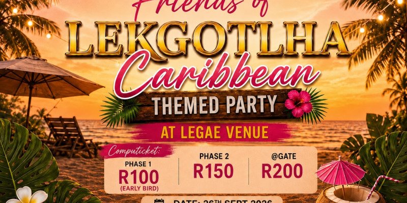 Lekgotlha LA Basadi Caribbean Themed Party