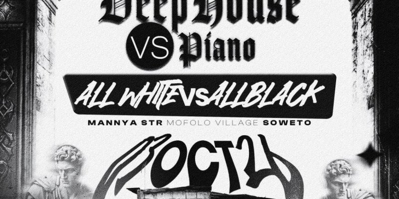 Deep House vs Piano - All White vs All Black