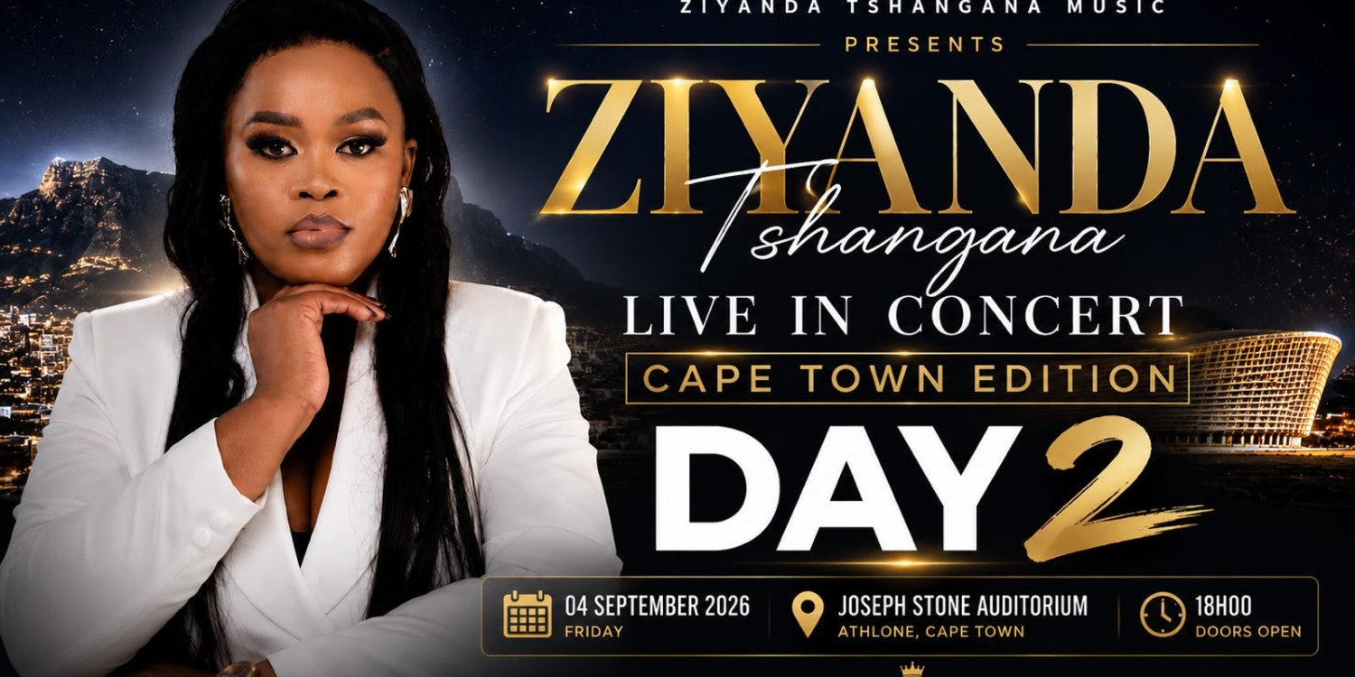 Ziyanda Tshangana Live in Concert Cape Town Day 2
