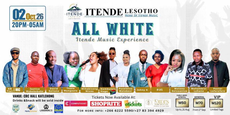 All White Itende Music Experience 