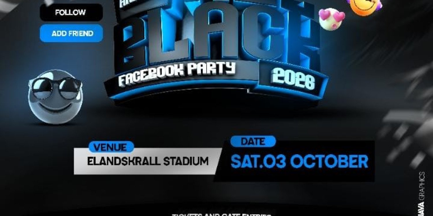 16th Annual All Black Facebook Party 