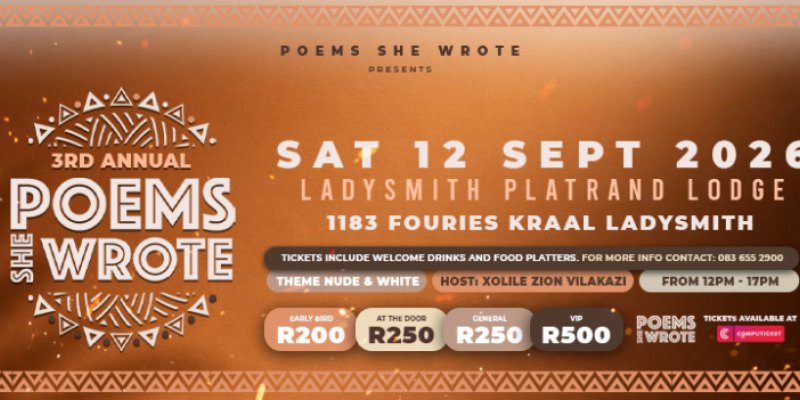 3rd Annual Poems SHE Wrote