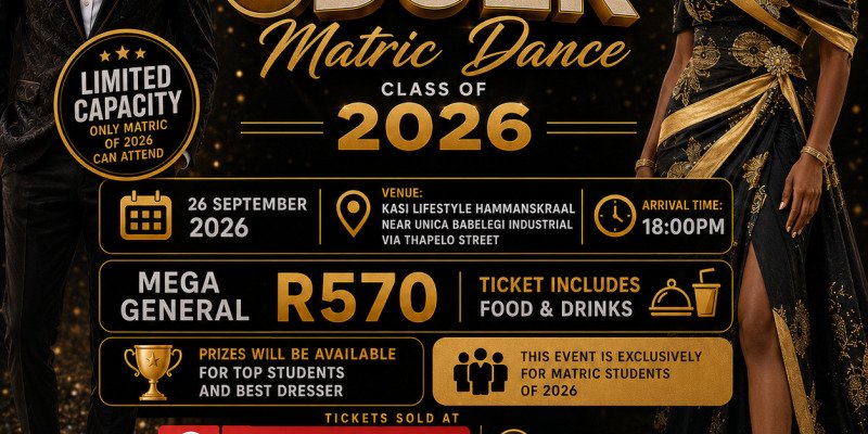 MMARONA KE DOEK MATRIC DANCE CLASS OF 2026