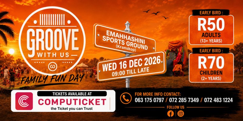 Groove with us family fun day. 