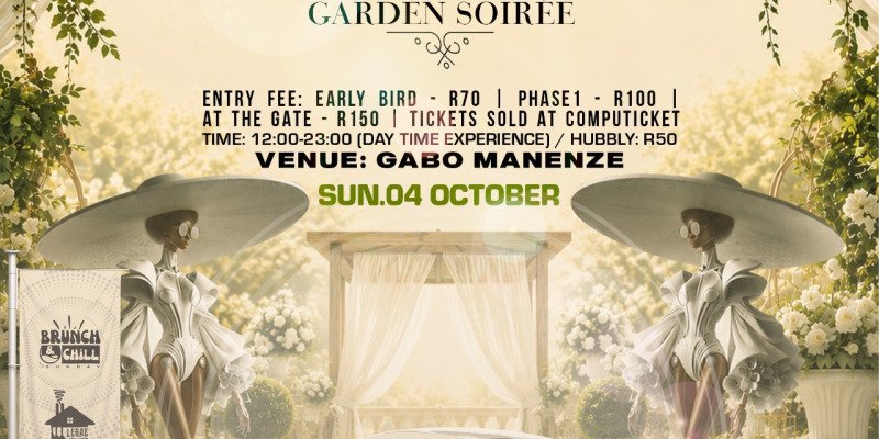 BRUNCH & CHILL SUNDAY “GARDEN SOIRÉE “