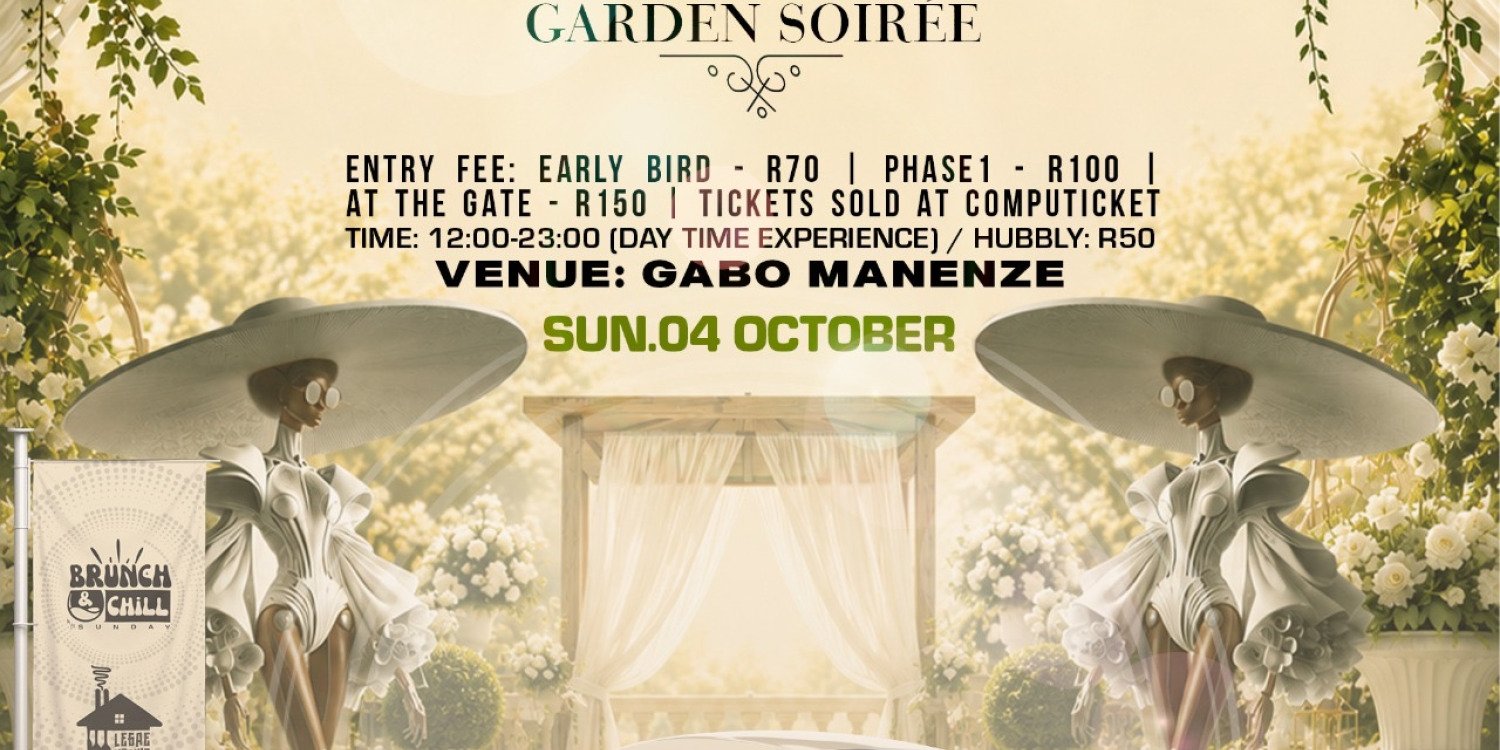 BRUNCH & CHILL SUNDAY “GARDEN SOIRÉE “