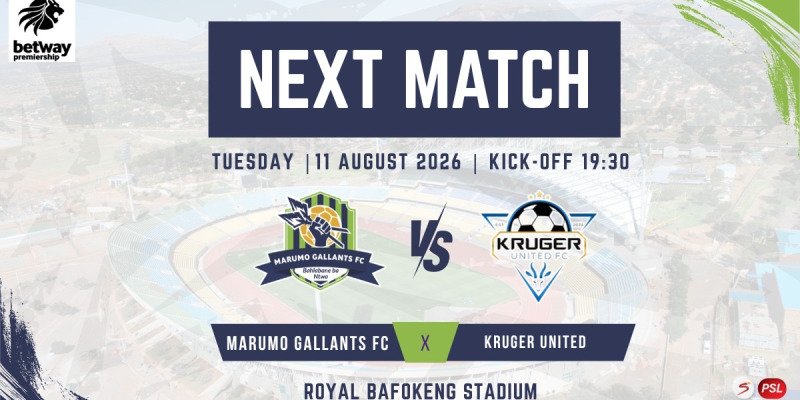 BETWAY PREMIERSHIP- MARUMO GALLANTS FC VS KRUGER UNITED FC